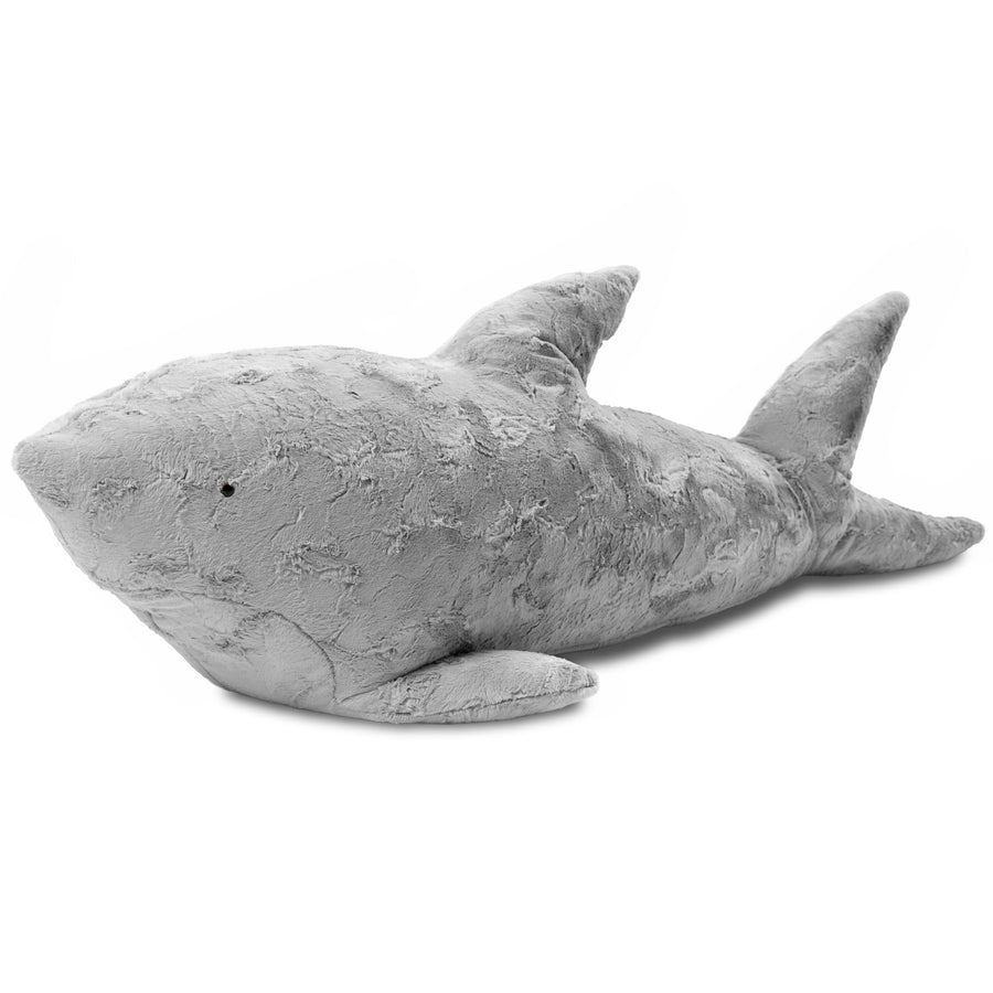 Raven-Symoné Sea Buddies - Finn the Shark in Silver Faux Fur