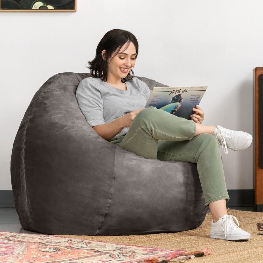Saxx 4 Basics™ Bean Bag in Dark Gray Microsuede