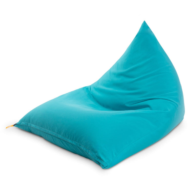 Twist outdoor chair cancun blue on white background