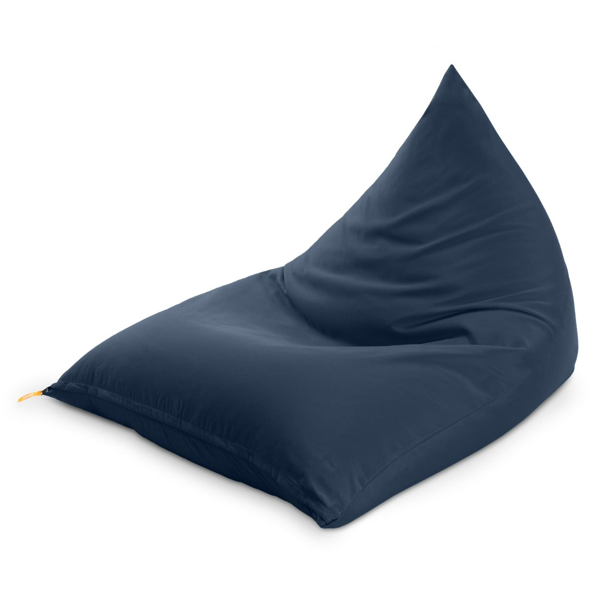 Twist outdoor chair navy blue on white background