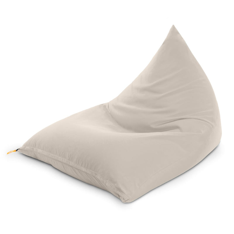 Twist outdoor chair pearl white on white background