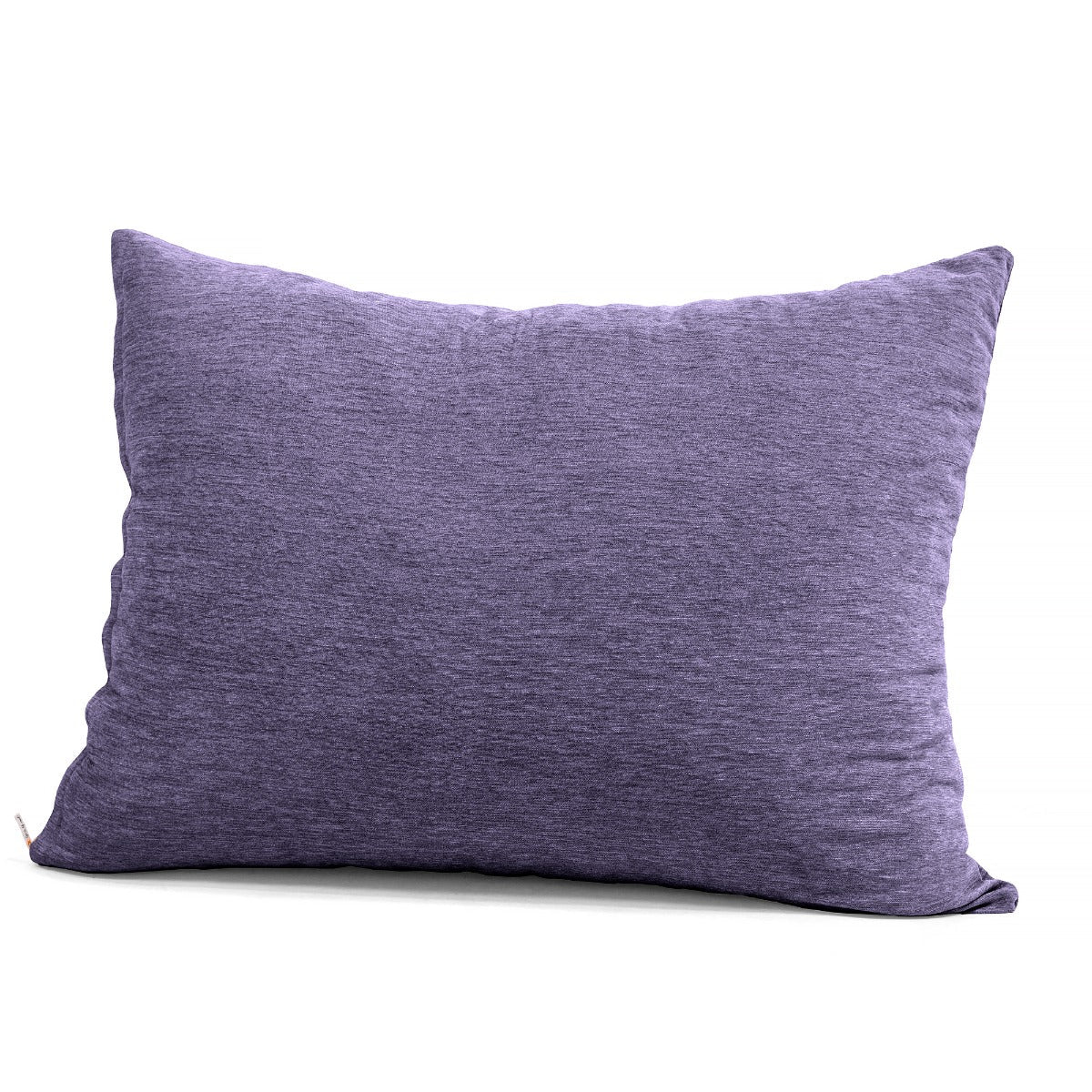 Pillow Saxx in chenille purple on white background