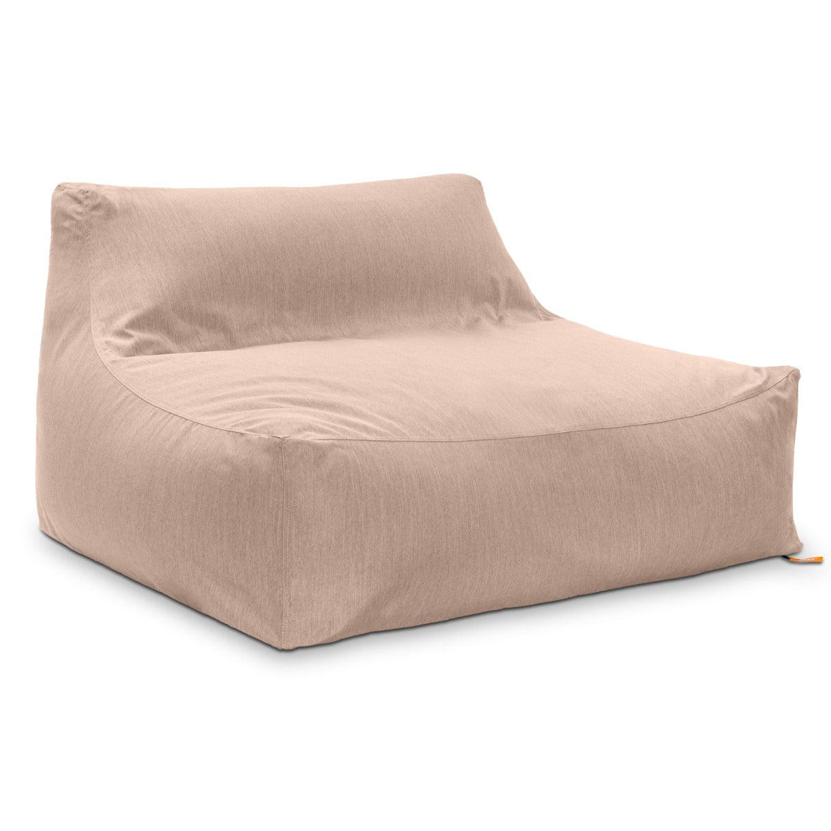 Gray recliner chair on a white background