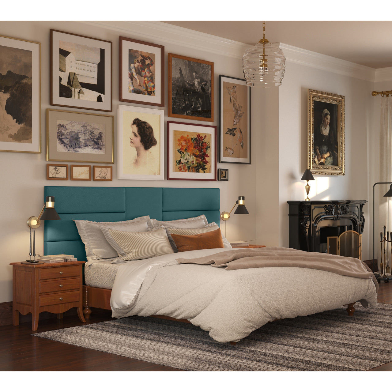 Panelist Slim Headboard Panels - 11x38 4-pack