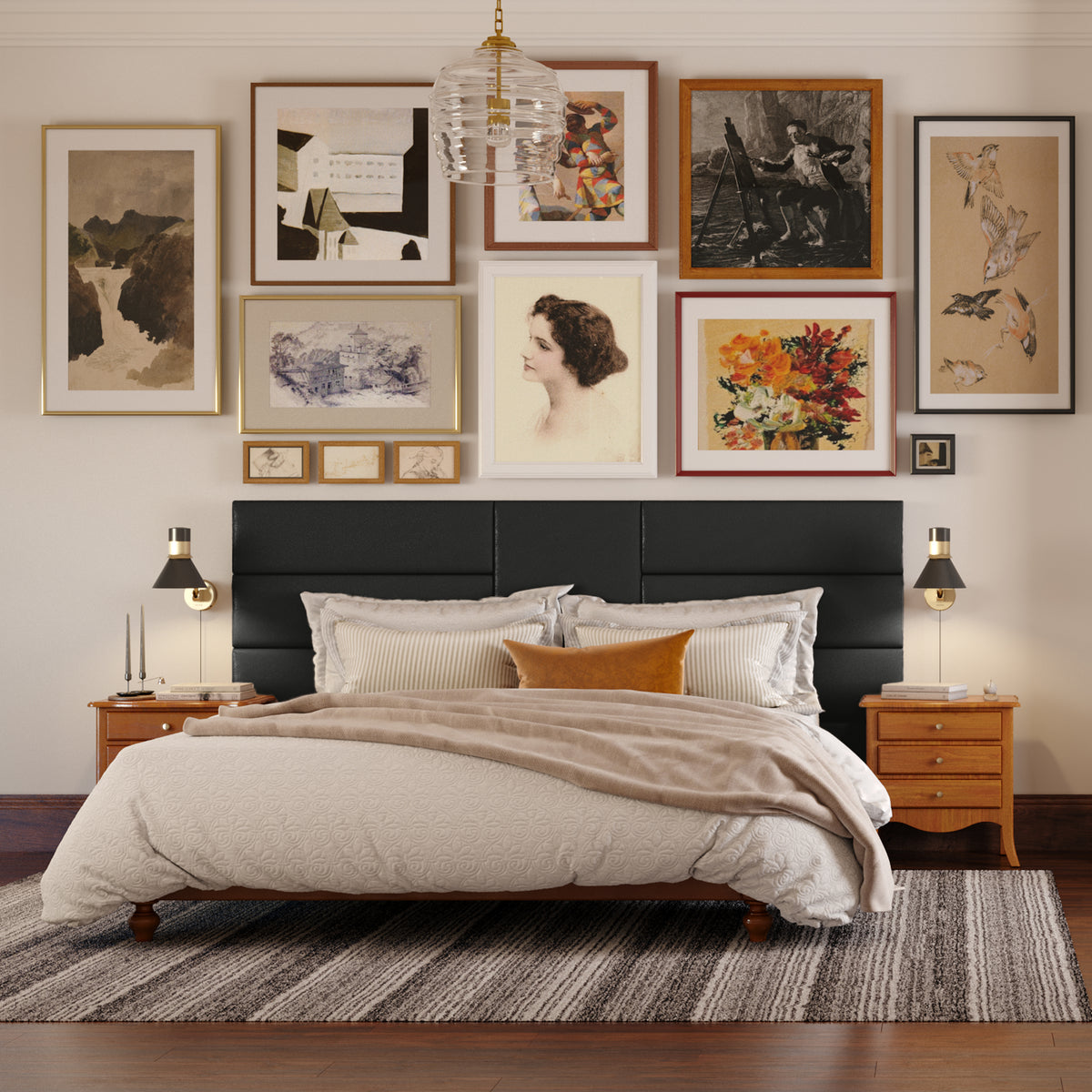 Panelist Square Headboard Panels