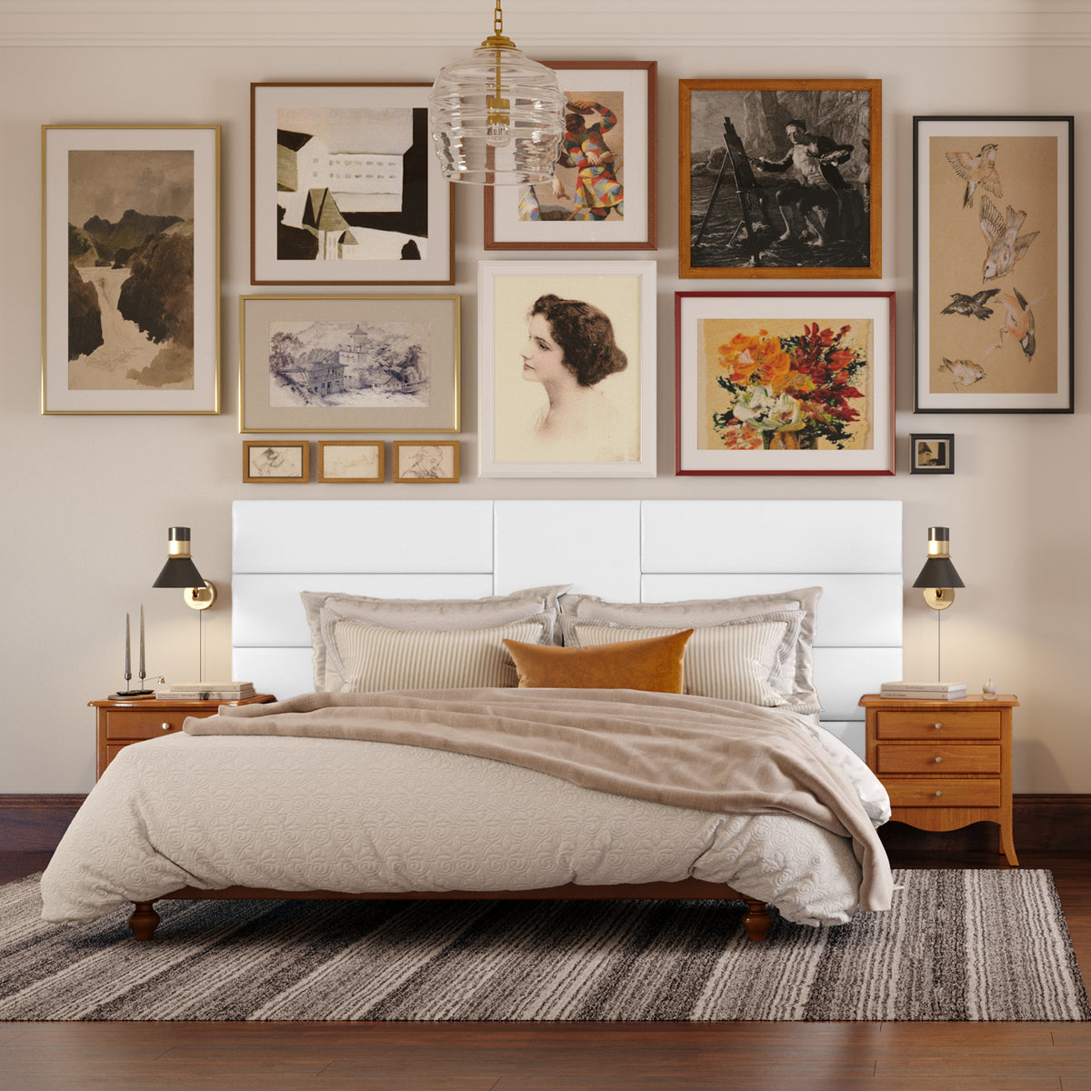Panelist Square Headboard Panels