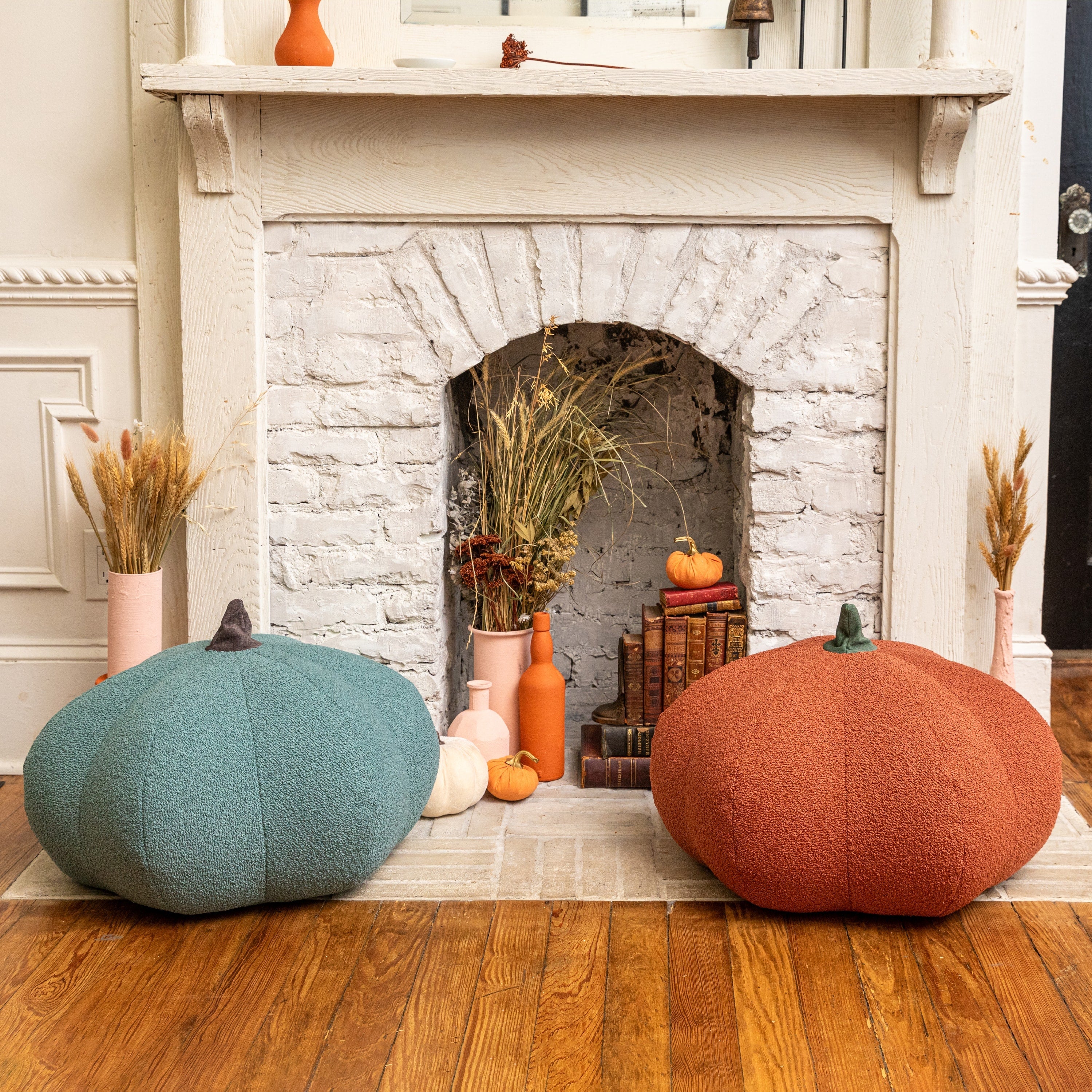 Pumpkin Pouf