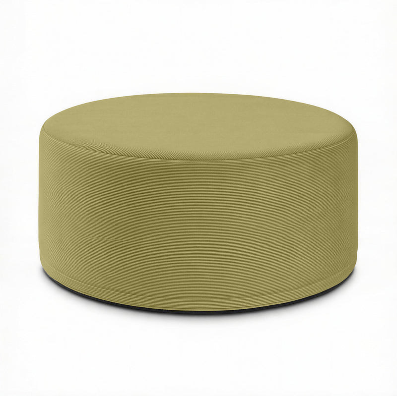 Candler 3 in Moss FibreGuard Pinstripe Microvelvet