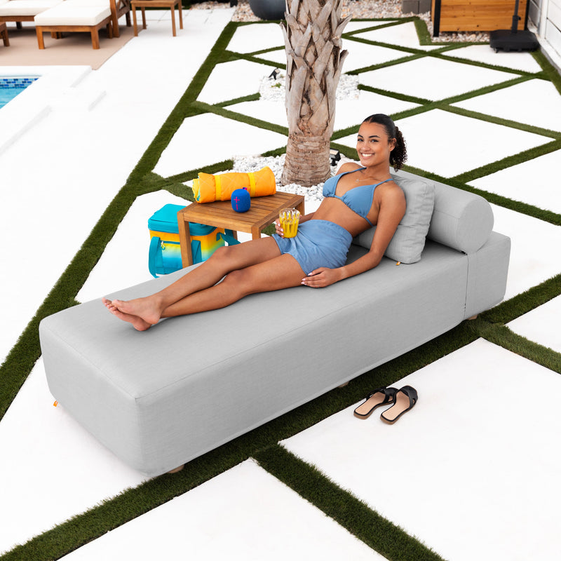 Alvy Outdoor in Granite Sunbrella