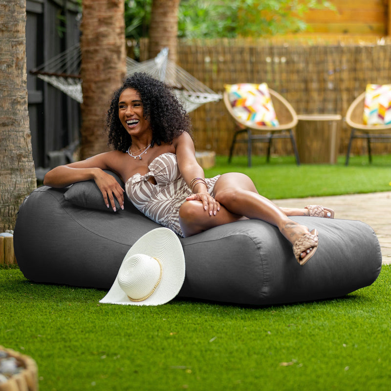 Arlo Outdoor in Charcoal Sunbrella