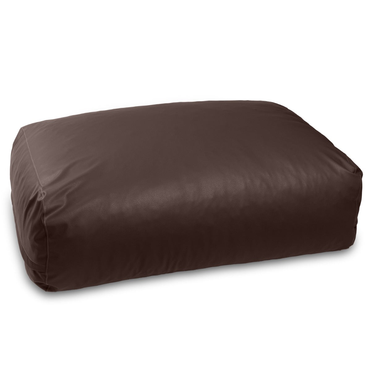 Lino in Chocolate Cobblestone Faux Leather