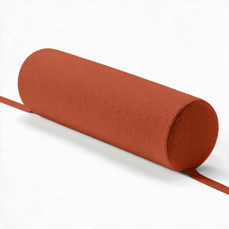 Avida Bolster Refresh in Terra Cotta Boucle