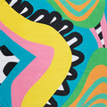 Bahamian Blue/Green Patterned Indoor Fabric fabric swatch