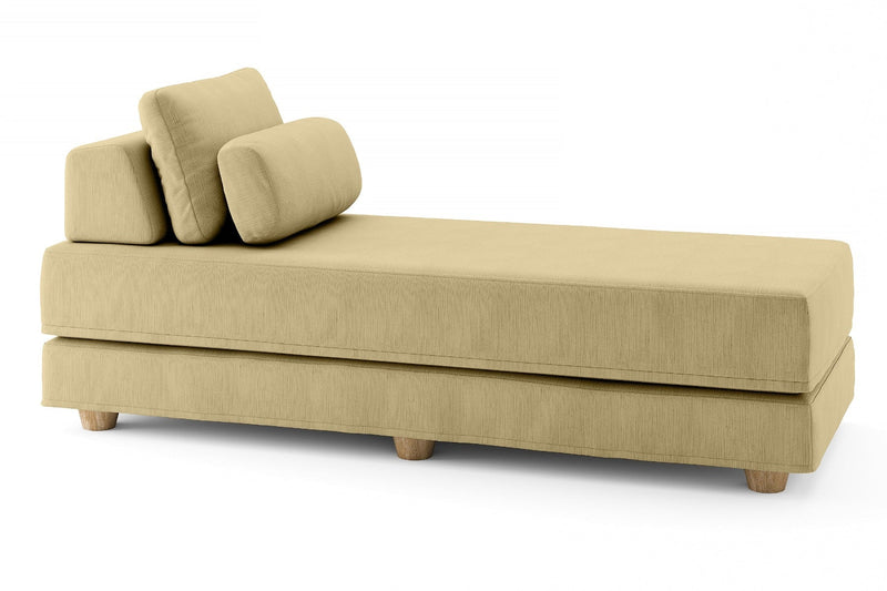 Alon in Beige Microvelvet