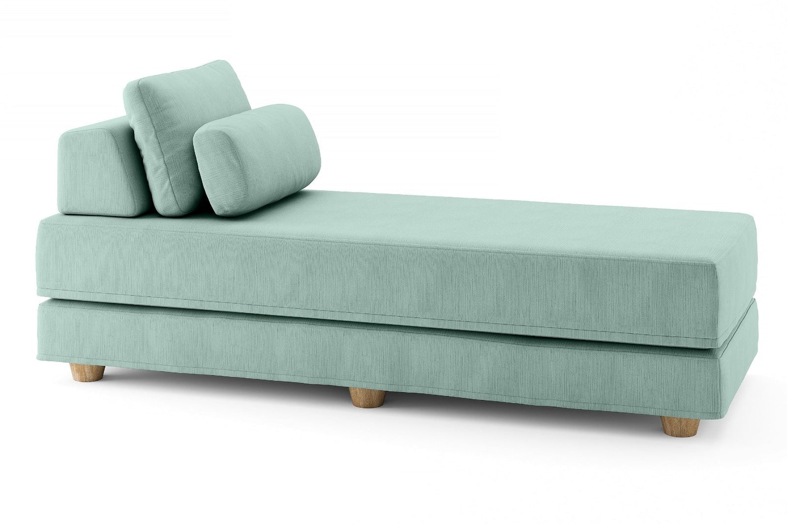 Alon in Seafoam Green Microvelvet