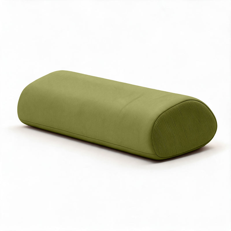 Balshan Bolster Refresh in Olive Green Microvelvet