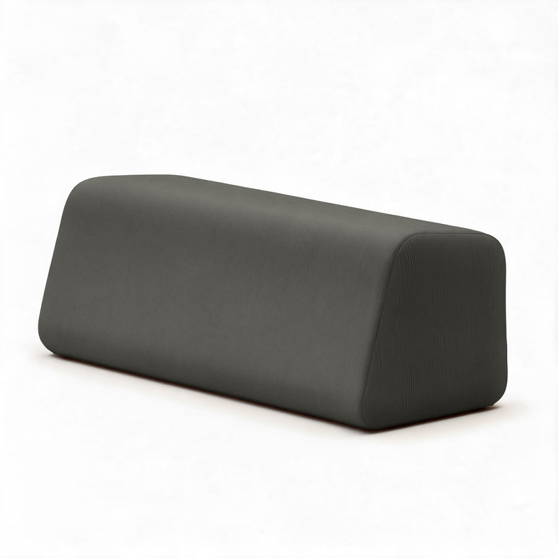 Balshan Weighted Back Refresh in Dark Gray Microvelvet