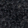 Black Sherpa fabric swatch