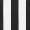 Black Stripes Patterned Outdoor Fabric