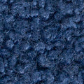 Blue Sherpa fabric swatch
