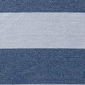 Blue Stripes Patterned Outdoor Fabric fabric swatch