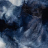Blue White Faux Fur