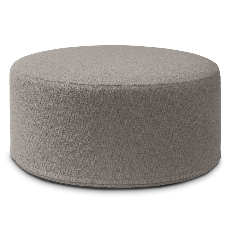 Candler 3 in Gray Cobblestone Faux Leather