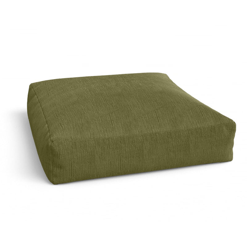 Brio in Olive Green Microvelvet
