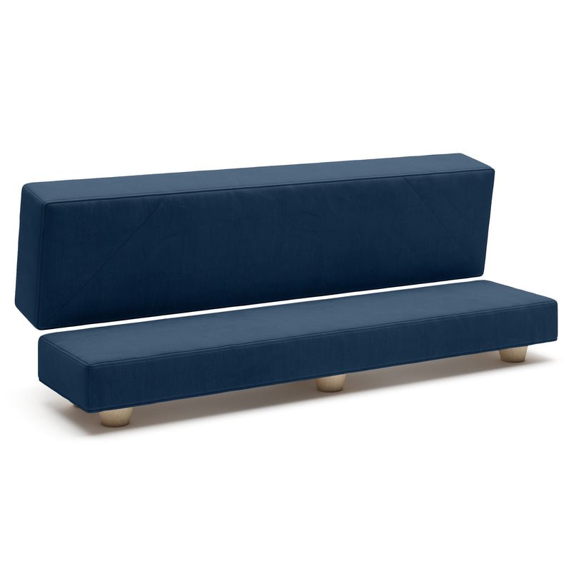 Camden in Indigo Microvelvet