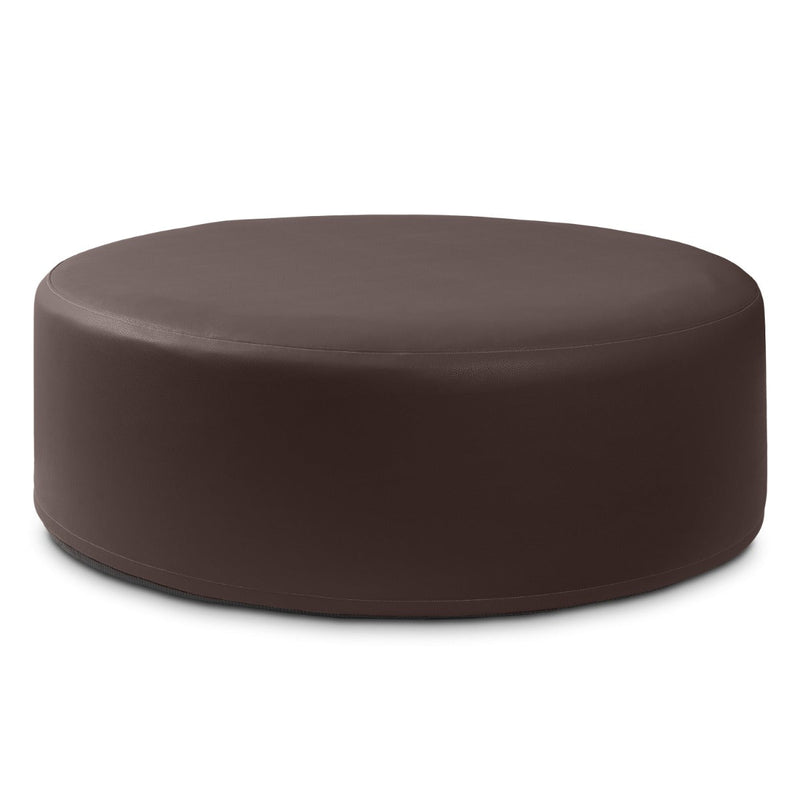 Candler 4 in Chocolate Cobblestone Faux Leather