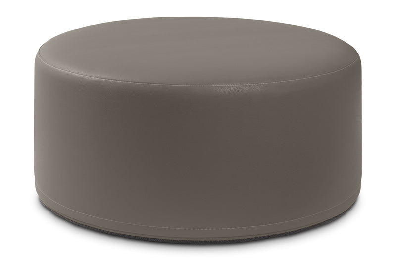 Candler 3 in Gray Cobblestone Faux Leather