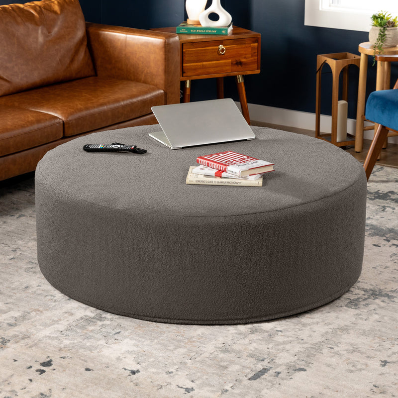 Candler 4 in Dark Gray Boucle