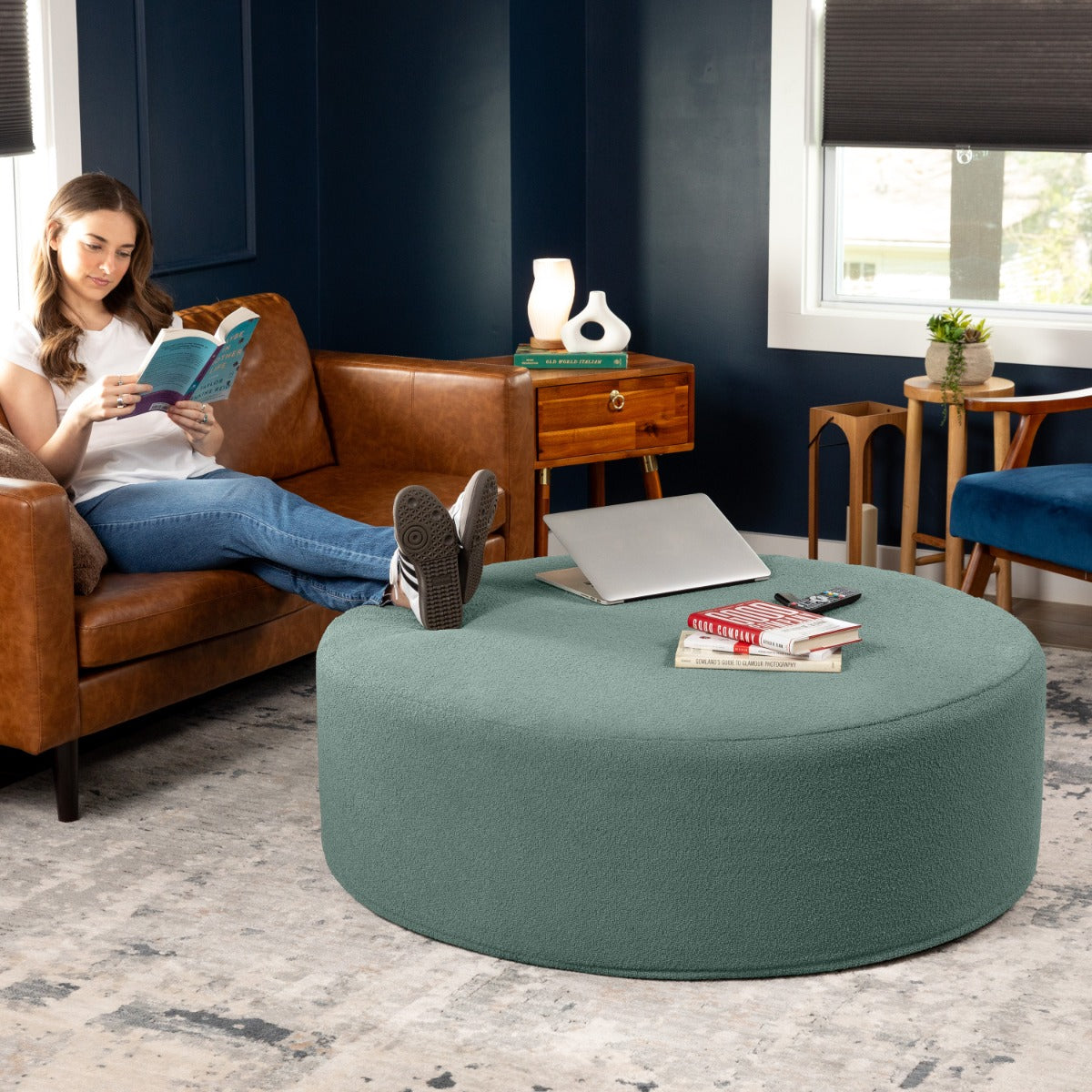 Candler 4 in Green Boucle