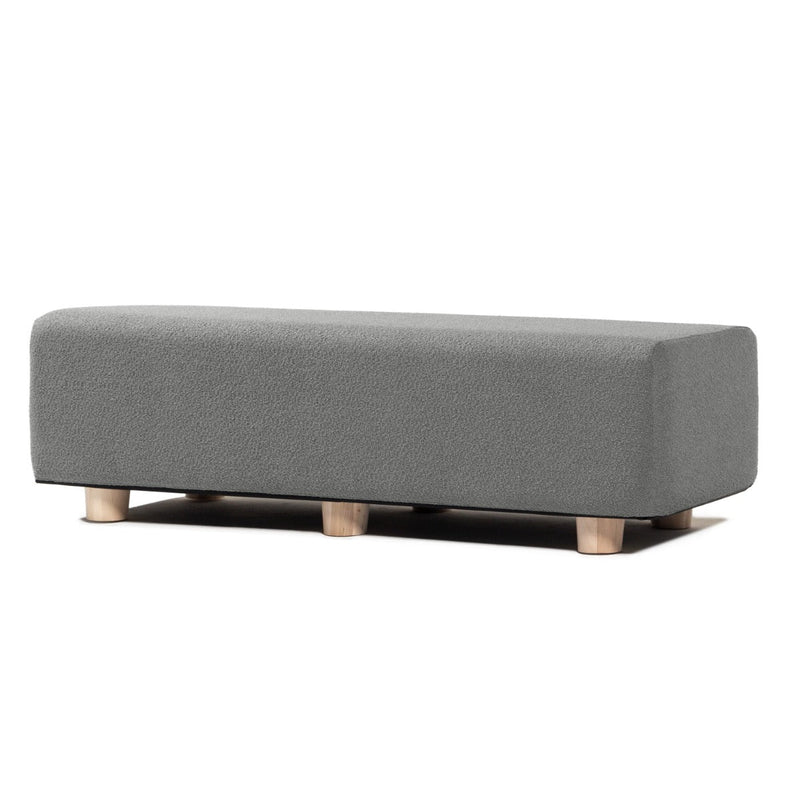 Caya King in Dark Gray Boucle