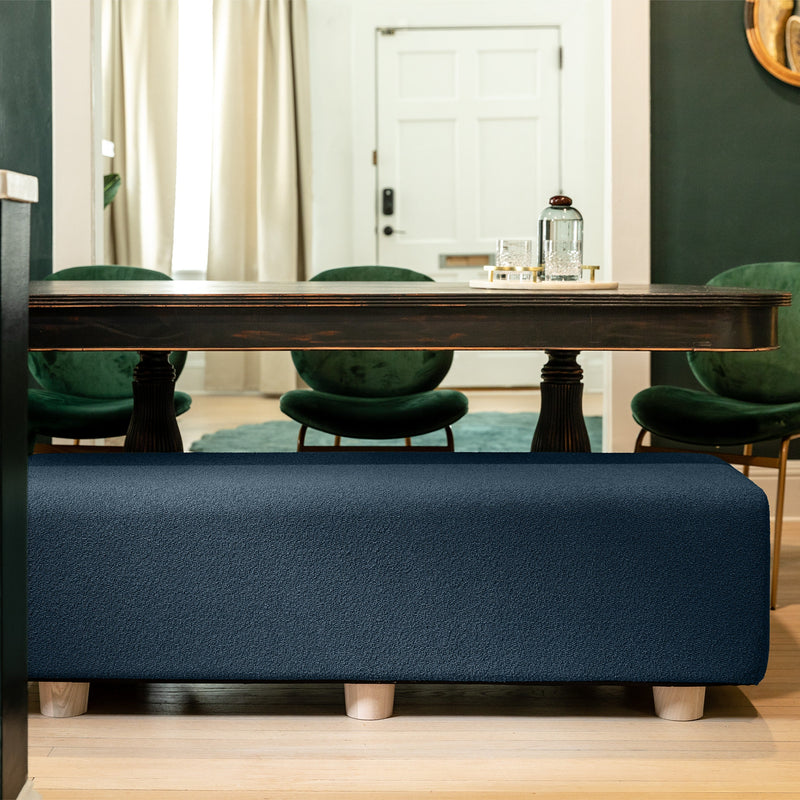 Caya King in Navy Boucle