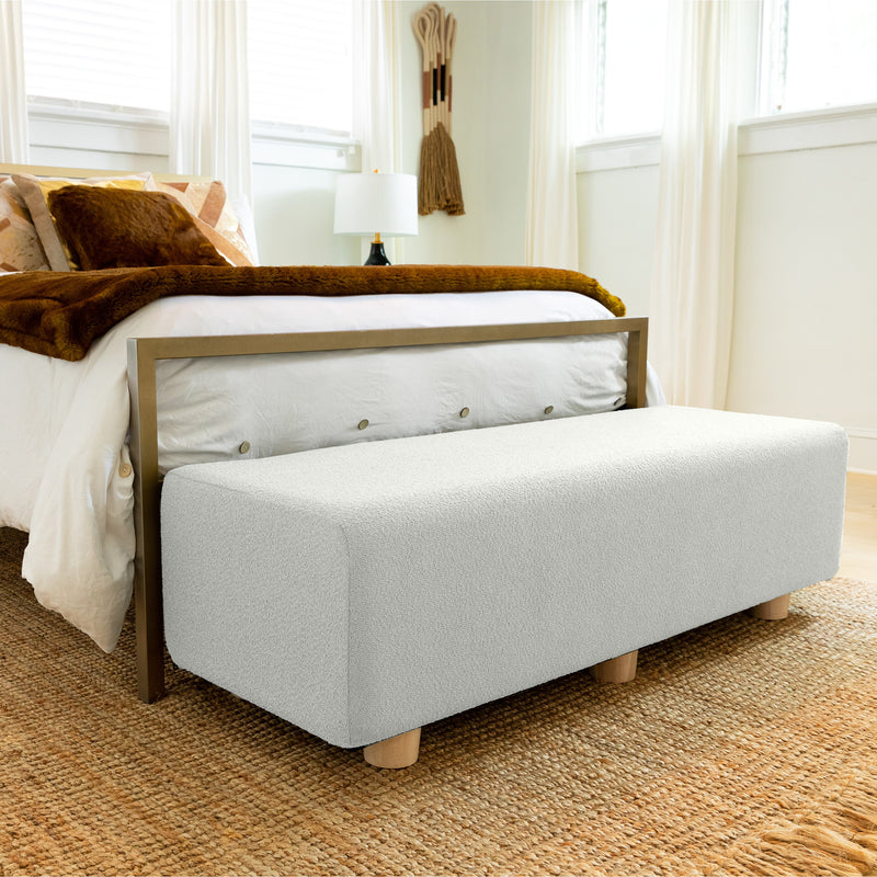Caya King in White Boucle