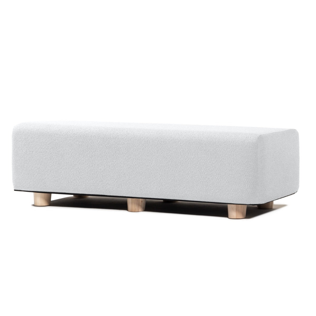 Caya Queen in White Boucle