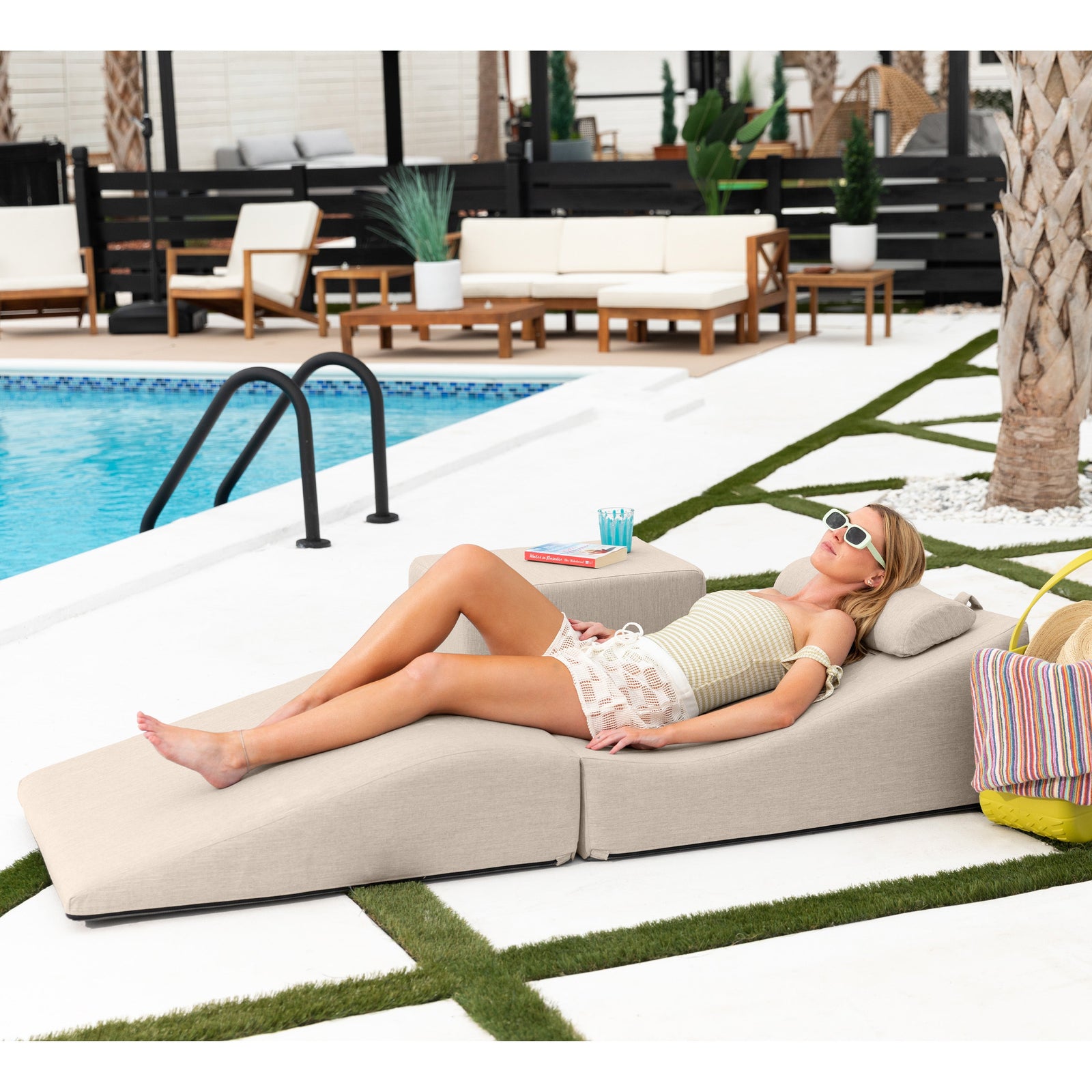Clermont Outdoor in Flax Sunbrella