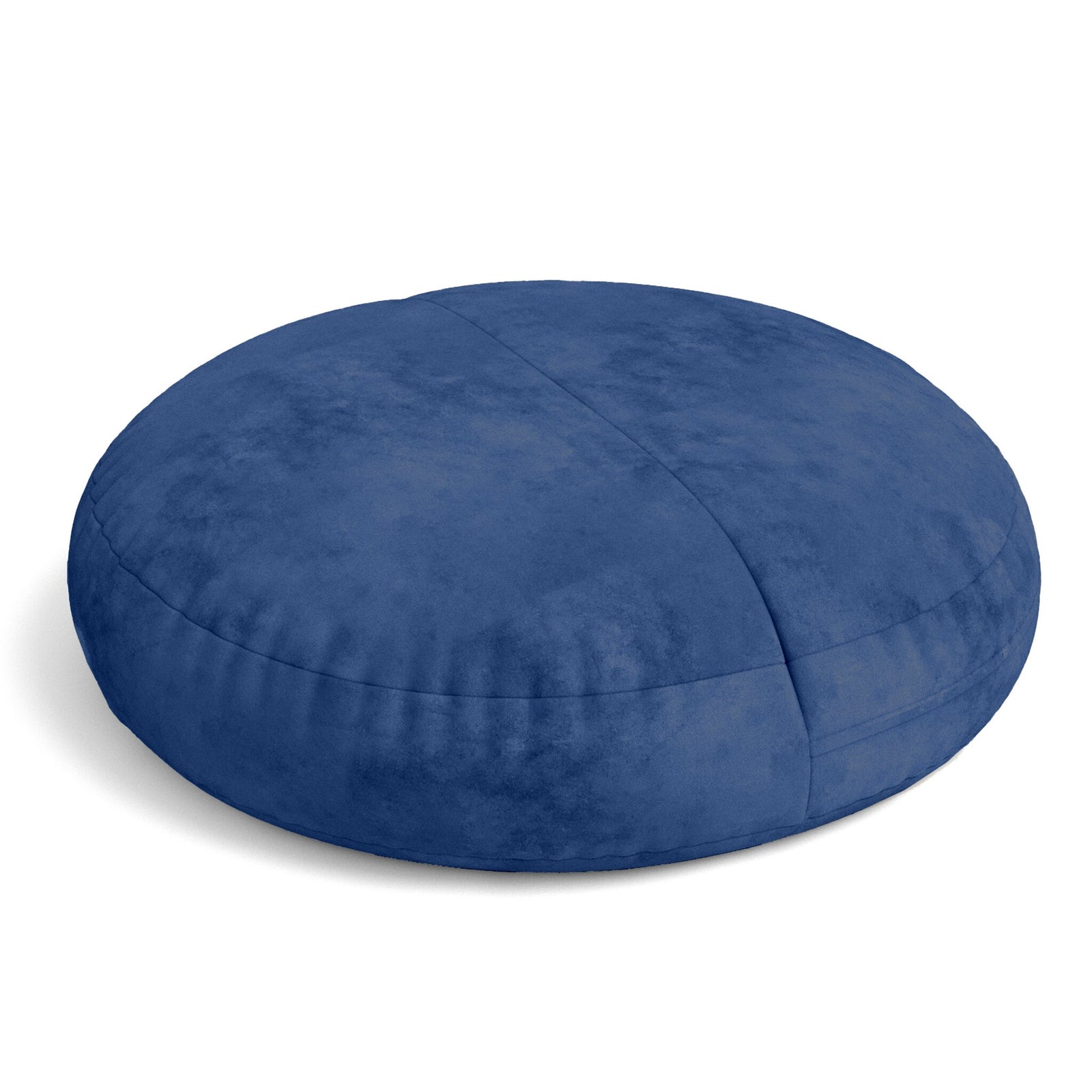 Cocoon 4 bean bag in Blueberry brushed twill