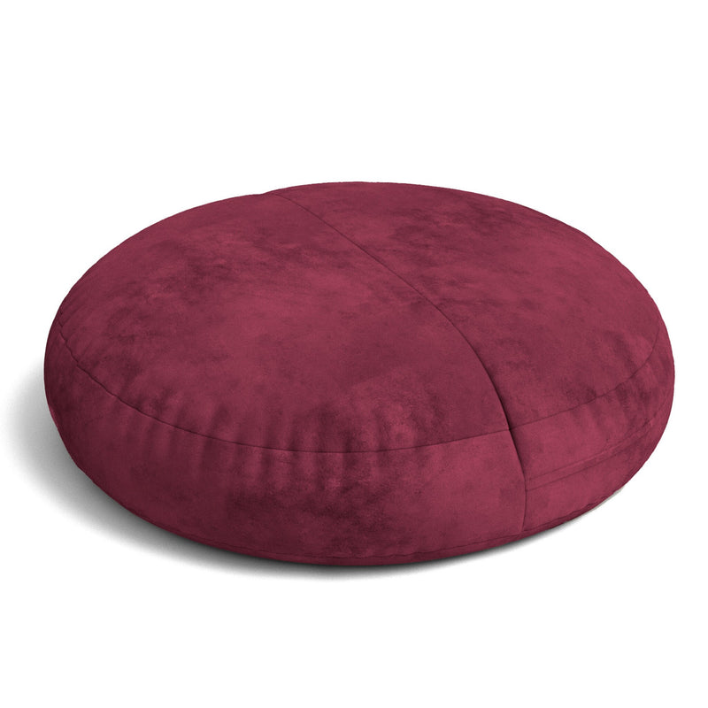 Cocoon 4 bean bag in Fuchsia brushed twill