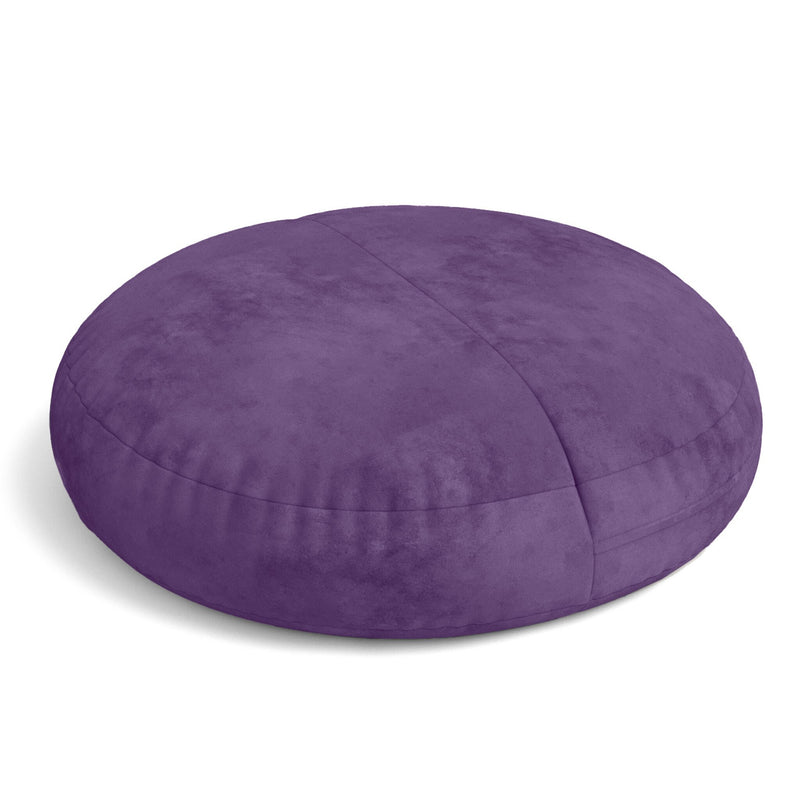 Cocoon 4 bean bag in Grape brushed twill