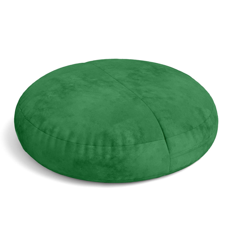 Cocoon 4 bean bag in Green brushed twill