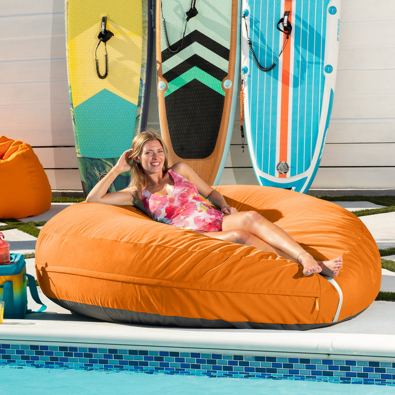 Coza Cocoon Outdoor in Tangerine Sunbrella