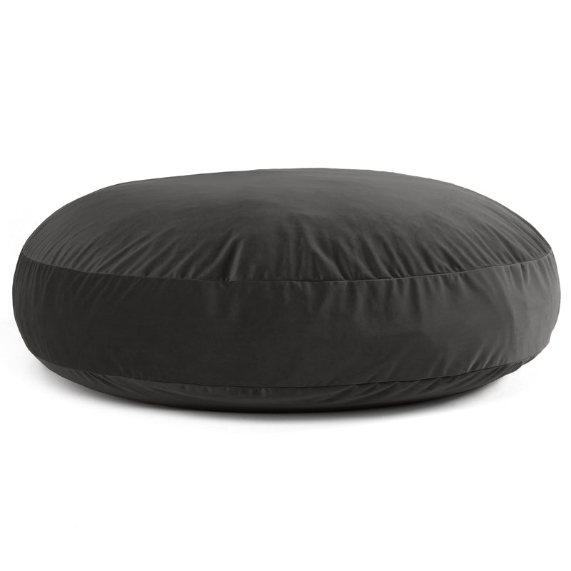 Cocoon 6 bean bag chair in Black Lush Velvet