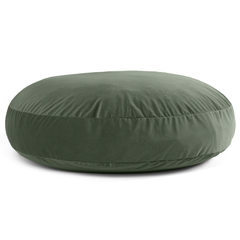 Cocoon 6 bean bag chair in Green Lush Velvet