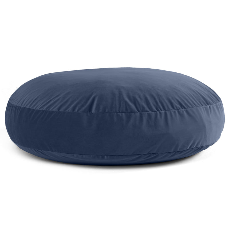 Cocoon 6 bean bag chair in Blue Lush Velvet