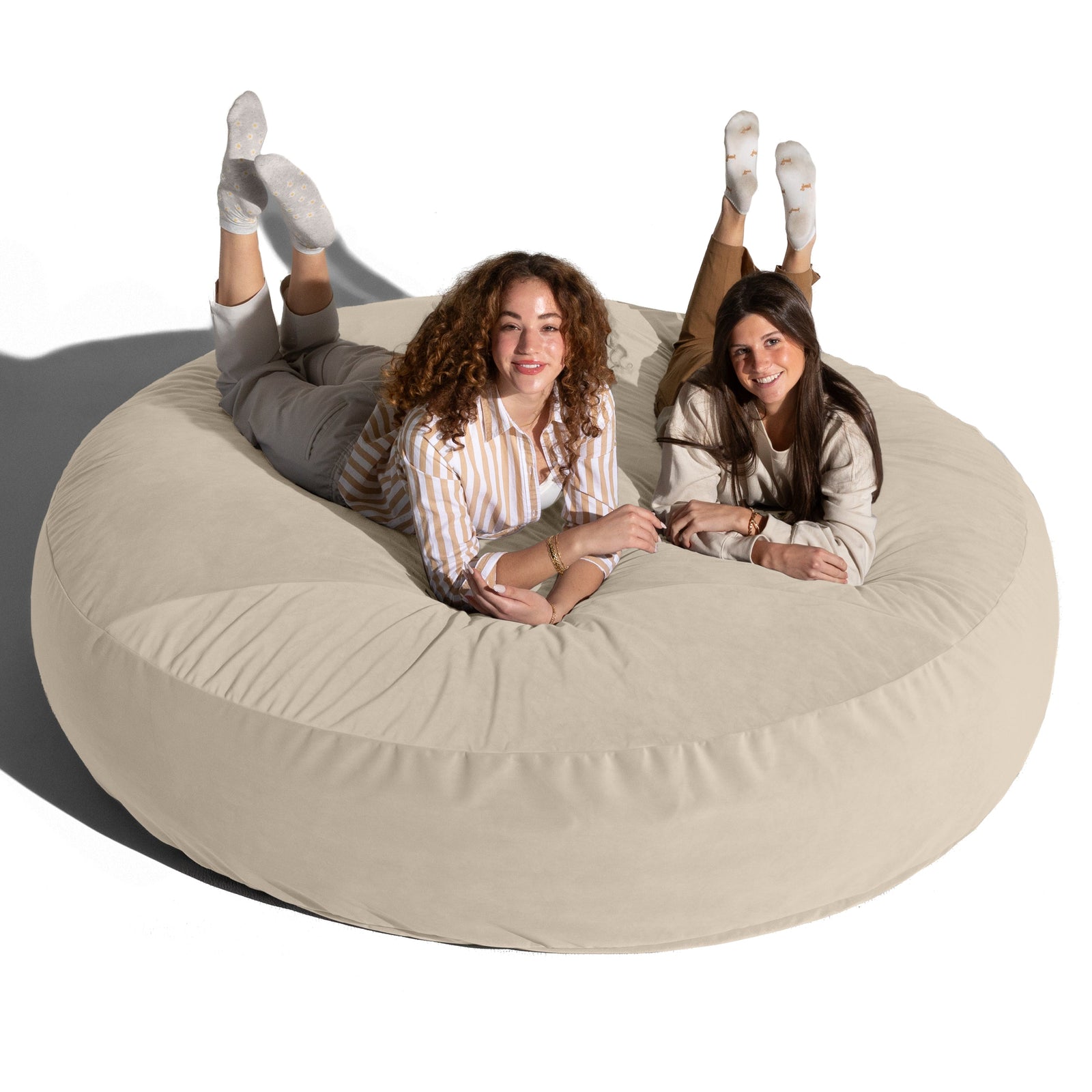 Cocoon 7 in Cream Lush Velvet