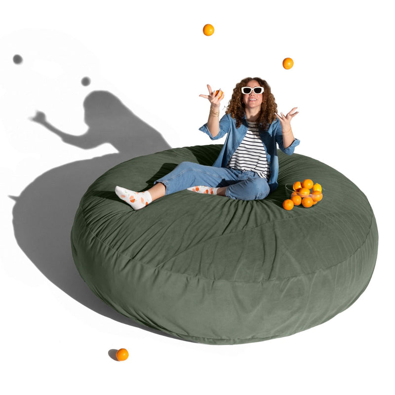 Cocoon 7 in Green Lush Velvet