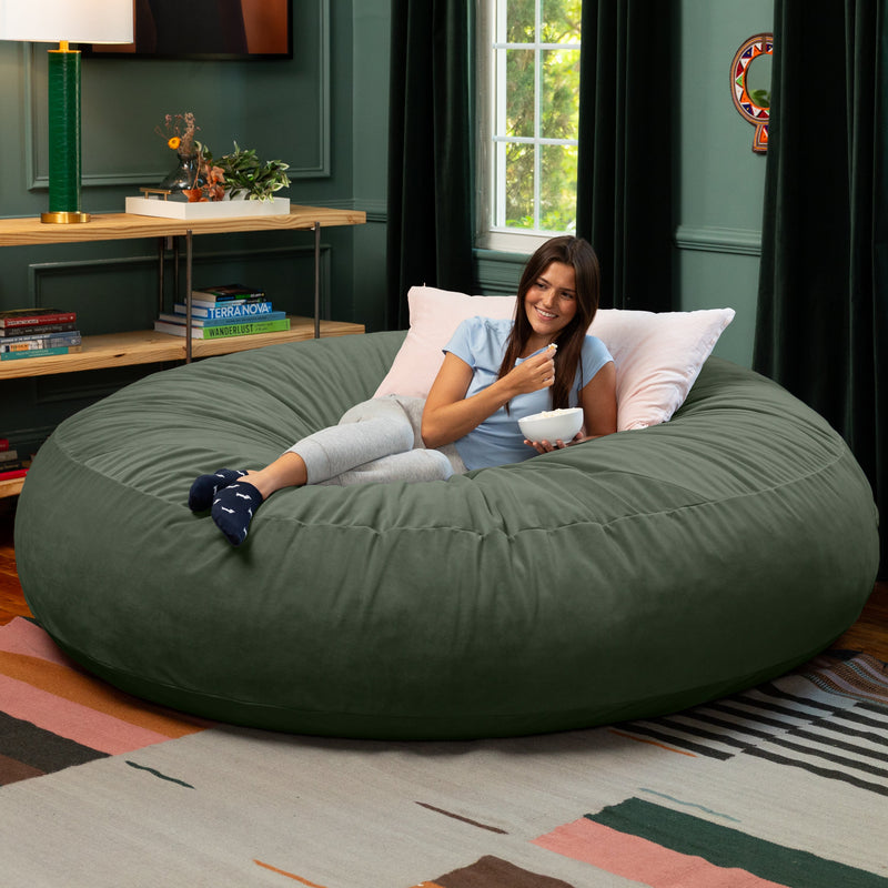 Cocoon 7 in Green Lush Velvet