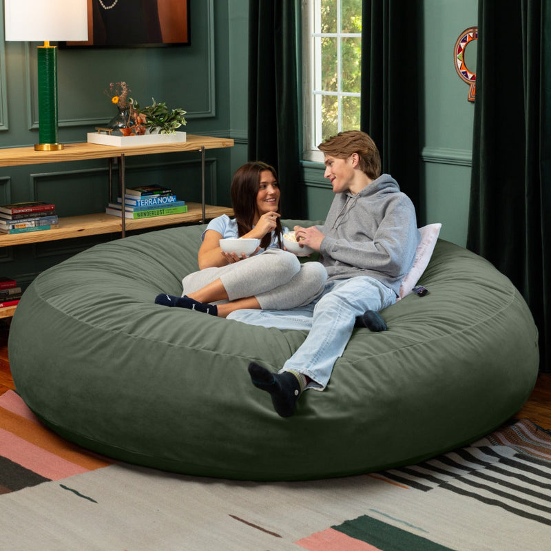 Cocoon 7 in Green Lush Velvet